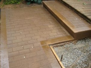 decorative steps patios