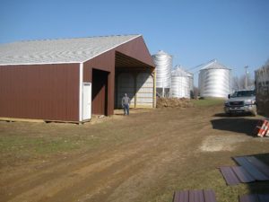 Commercial Polebarns with Leanto